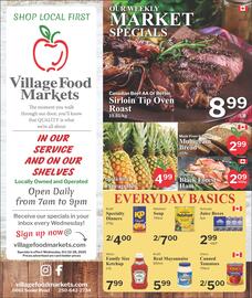 Village Food Markets flyer week 43 Page 1