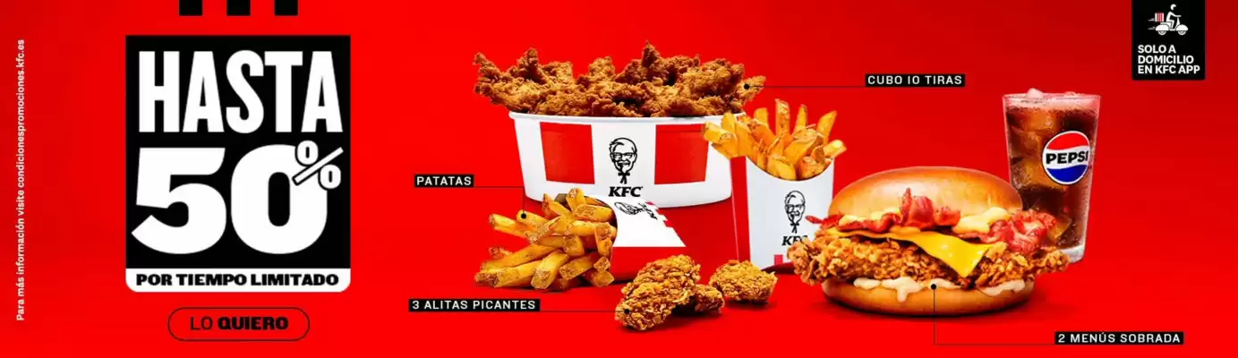 Catálogo KFC (válido hasta el 31-10)