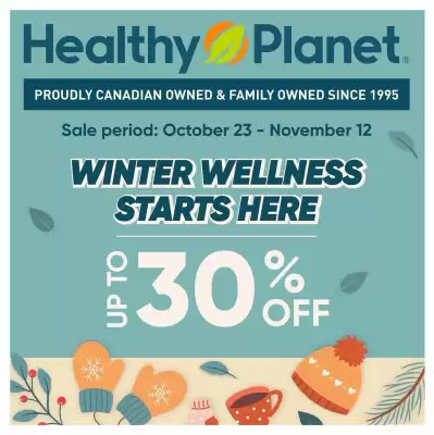 Healthy Planet flyer