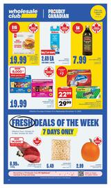 Wholesale Club flyer week 43 Page 1