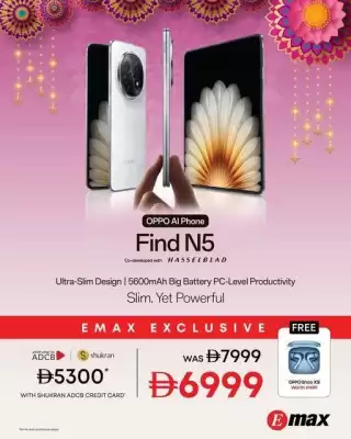 Emax catalogue (valid until 24-10)