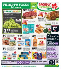 Thrifty Foods flyer week 43 Page 1