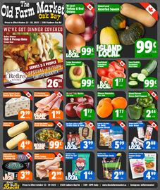 The Old Farm Market flyer week 43 Page 1