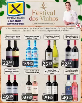 Folheto X Supermercados (válido até 28-10)