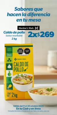 Catálogo Sam's Club (válido hasta 28-10)