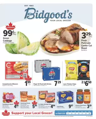 Bidgood's flyer (valid until 29-10)