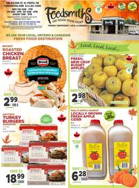 Foodsmiths flyer week 43 Page 1