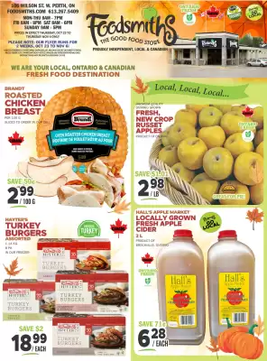 Foodsmiths flyer (valid until 29-10)