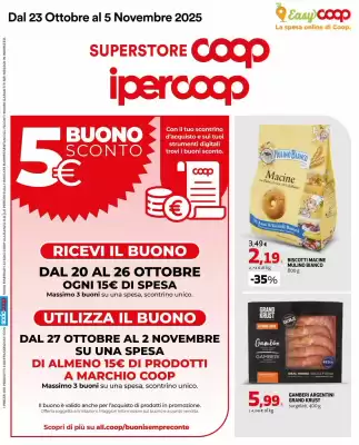 Volantino Ipercoop (valido fino al 5-11)