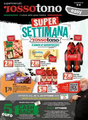 Volantino Rossotono Carrefour (valido fino al 29-10)
