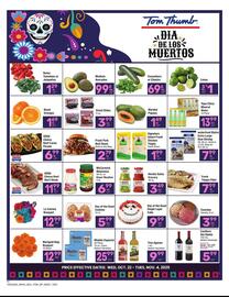 Tom Thumb weekly ad Page 1