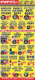 Pupo's Food Market flyer week 43 Page 1