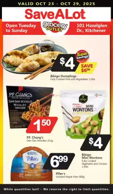 Save on Foods flyer (valid until 29-10)