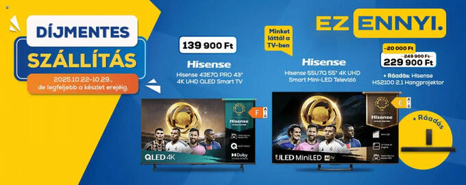 Euronics akciós újság hét 43 Oldal 1