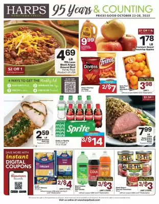 Harp's Market weekly ad (valid until 28-10)