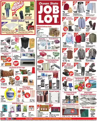 Ocean State Job Lot flyer