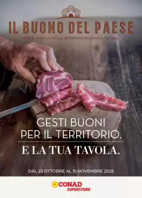 Volantino Conad Superstore (valido fino al 15-11)