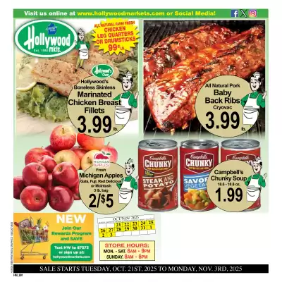 Hollywood Market weekly ad (valid until 3-11)