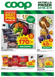 Coop reklamblad vecka 44 Sida 1