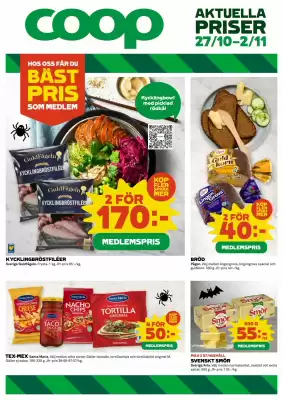 Coop reklamblad (giltig till och med 2-11)