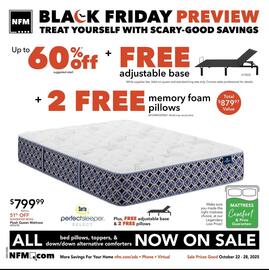 Nebraska Furniture Mart weekly ad week 43 Page 1