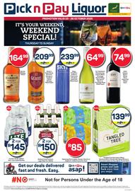 Pick n Pay Liquor catalogue week 43 Page 1