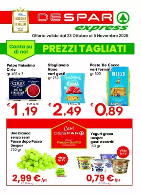 Volantino DeSpar Express (valido fino al 5-11)
