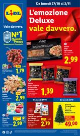 Volantino Lidl settimana 44 Pagina 1