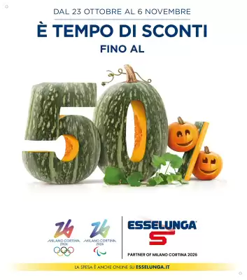 Volantino Esselunga (valido fino al 6-11)