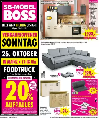 Möbel Boss Prospekt (gültig bis 31-10)