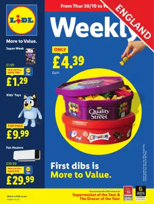 Lidl leaflet (valid until 5-11)