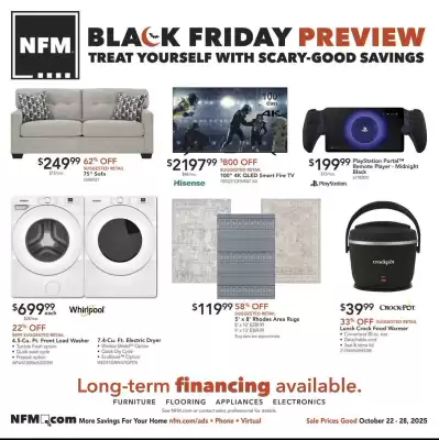 Nebraska Furniture Mart weekly ad (valid until 28-10)