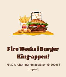 Burger King reklamblad Sida 1