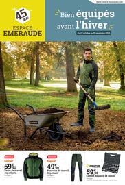 Catalogue Espace emeraude page 1