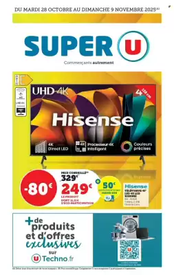 Catalogue Super U (valable jusqu'au 9-11)