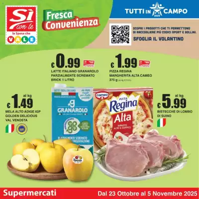 Volantino Sì con te (valido fino al 5-11)