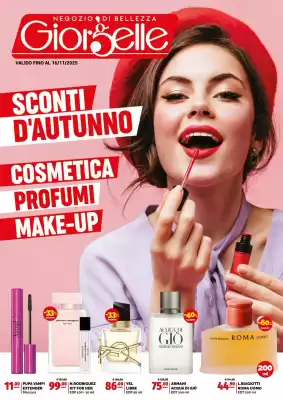 Volantino Profumeria Giorgelle (valido fino al 16-11)