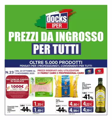 Volantino Docks Cash&Carry (valido fino al 5-11)
