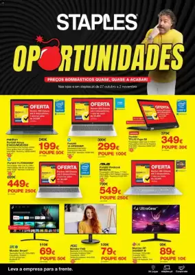 Folheto Staples (válido até 3-11)
