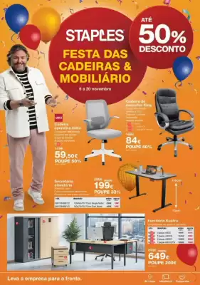 Folheto Staples (válido até 20-11)