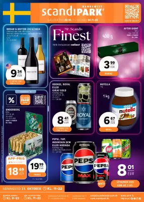Scandinavian Park reklamblad (giltig till och med 26-11)