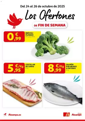 Folleto Alcampo (válido hasta el 26-10)