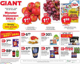 GIANT weekly ad week 43 Page 1