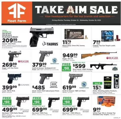 Mills Fleet Farm weekly ad (valid until 31-10)