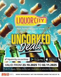 Liquor City catalogue Page 1