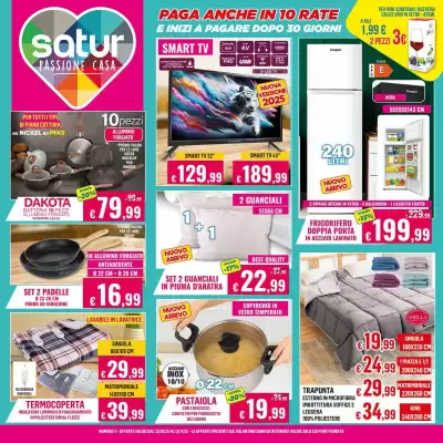 Volantino Satur (valido fino al 13-11)