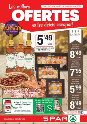 Folleto SPAR Fragadis (válido hasta el 5-11)
