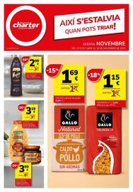 Folleto Supermercados Charter Página 1