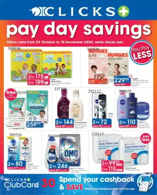 Clicks catalogue (valid until 10-11)