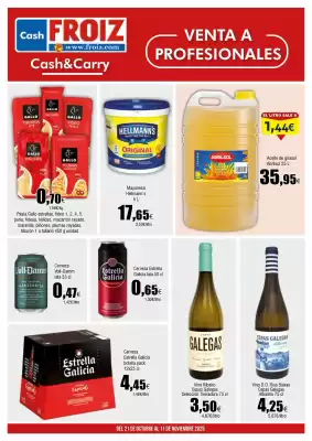Folleto FROIZ (válido hasta el 11-11)